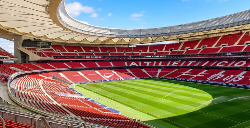 Sân vận động Civitas Metropolitano của CLB Atletico Madrid