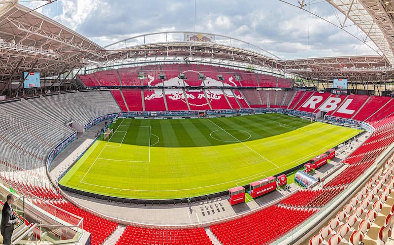 Sân vận động Red Bull Arena của CLB RB Leipzig